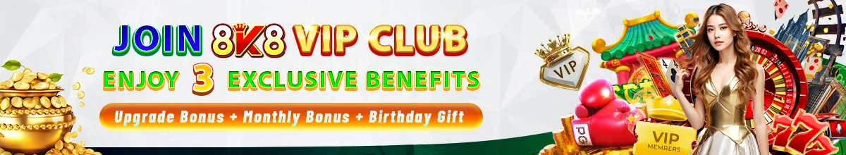 Promosyon ng 8k8 agent program — tapikin para sa buong tuntunin