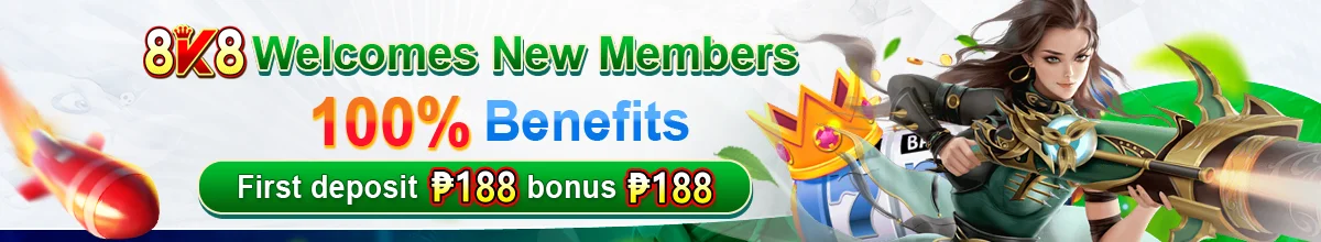 8K8 unang deposit regalo para sa bagong miyembro — i-tap para sa buong terms